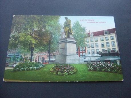Amsterdam Standbeeld van Remrandt Rembrandtplein